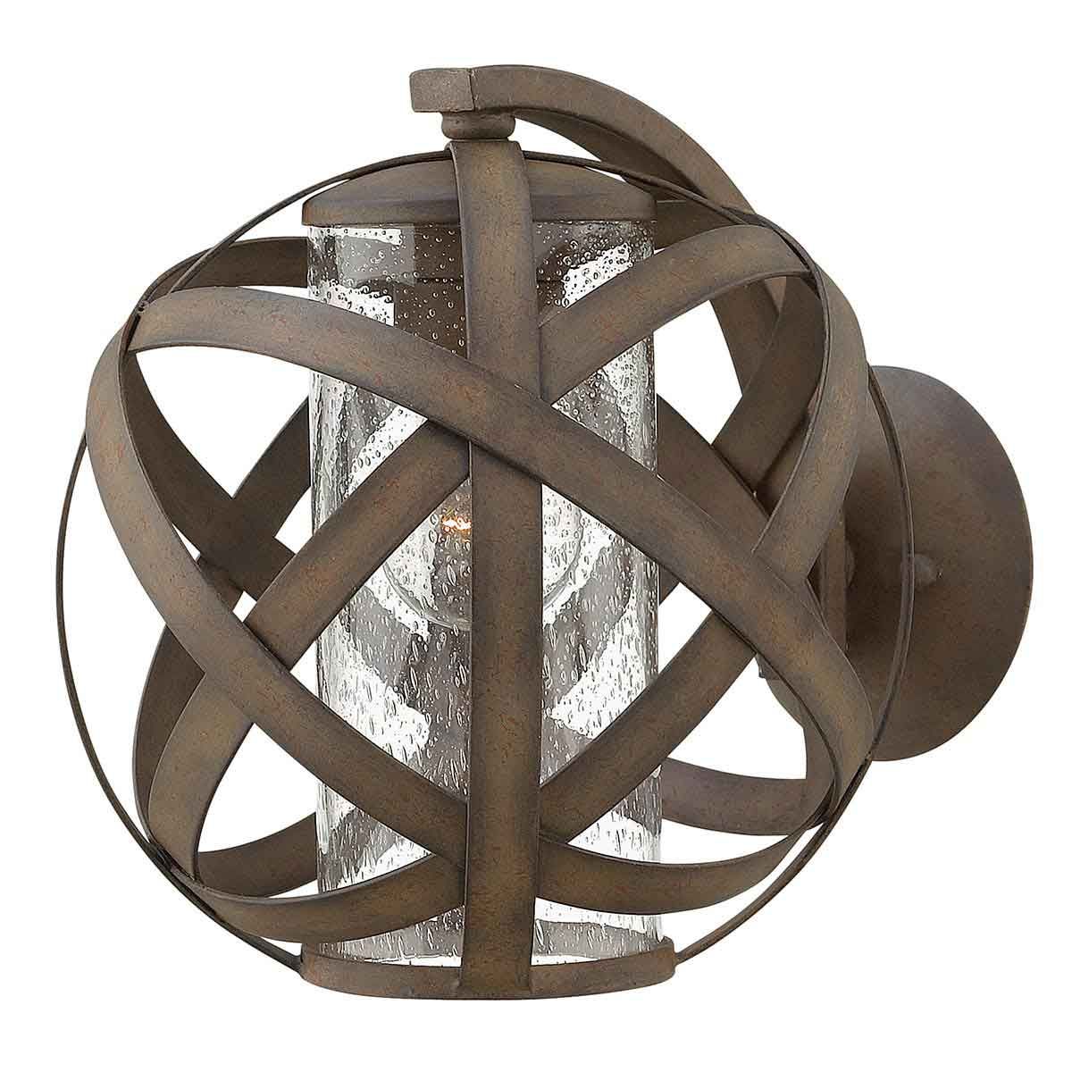 Hinkley Outdoor Wall Light from the Carson range. Carson 1 Light Small Wall Lantern – SKU HK-CARSON1