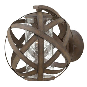 Hinkley Outdoor Wall Light from the Carson range. Carson 1 Light Small Wall Lantern Product Code = HK-CARSON1