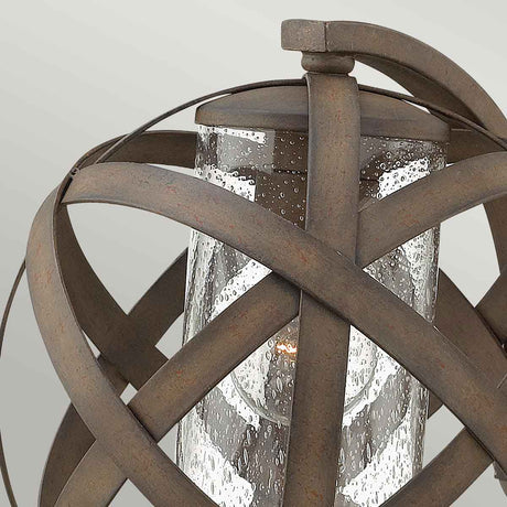 Hinkley Outdoor Wall Light from the Carson range. Carson 1 Light Small Wall Lantern Product Code = HK-CARSON1