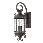 Hinkley Outdoor Wall Light from the Casa range. Casa 2 Light Wall Lantern Product Code = HK-CASA-M