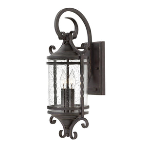 Hinkley Outdoor Wall Light from the Casa range. Casa 2 Light Wall Lantern Product Code = HK-CASA-M