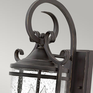 Hinkley Outdoor Wall Light from the Casa range. Casa 2 Light Wall Lantern Product Code = HK-CASA-M