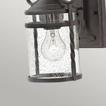 Hinkley Outdoor Wall Light from the Casa range. Casa 1 Light Wall Lantern – SKU HK-CASA-S