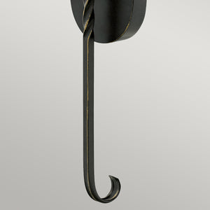 Hinkley Wall Light from the Casa range. Casa 1 Light Wall Light Product Code = HK-CASA1