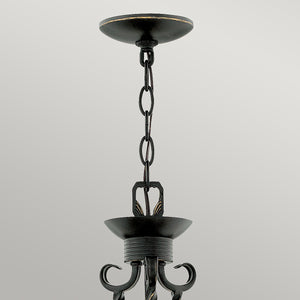 Hinkley Chandelier from the Casa range. Casa 3 Light Chandelier Product Code = HK-CASA3