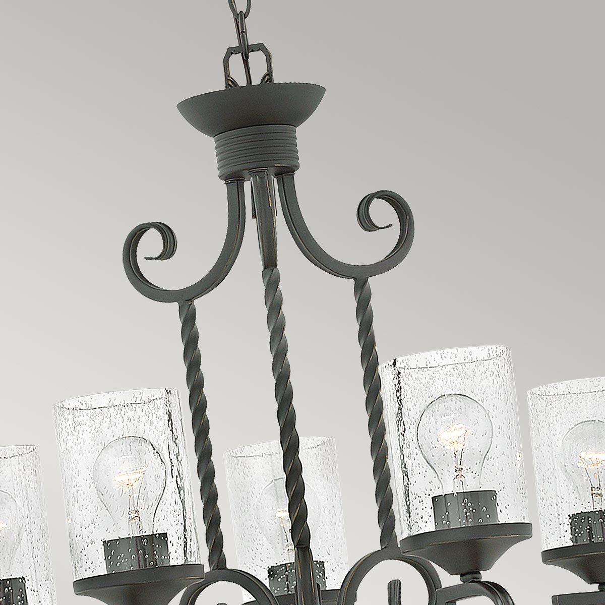 Hinkley Chandelier from the Casa range. Casa 5 Light Chandelier – SKU HK-CASA5