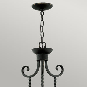 Hinkley Chandelier from the Casa range. Casa 5 Light Chandelier Product Code = HK-CASA5