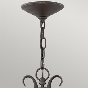 Hinkley Outdoor Hanging from the Casa range. Casa 3 Light Chain Lantern Product Code = HK-CASA8