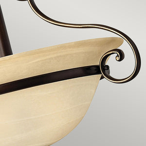 Hinkley Ceiling Semi-Flush from the Cello range. Cello 2 Light Semi-Flush Product Code = HK-CELLO-SF