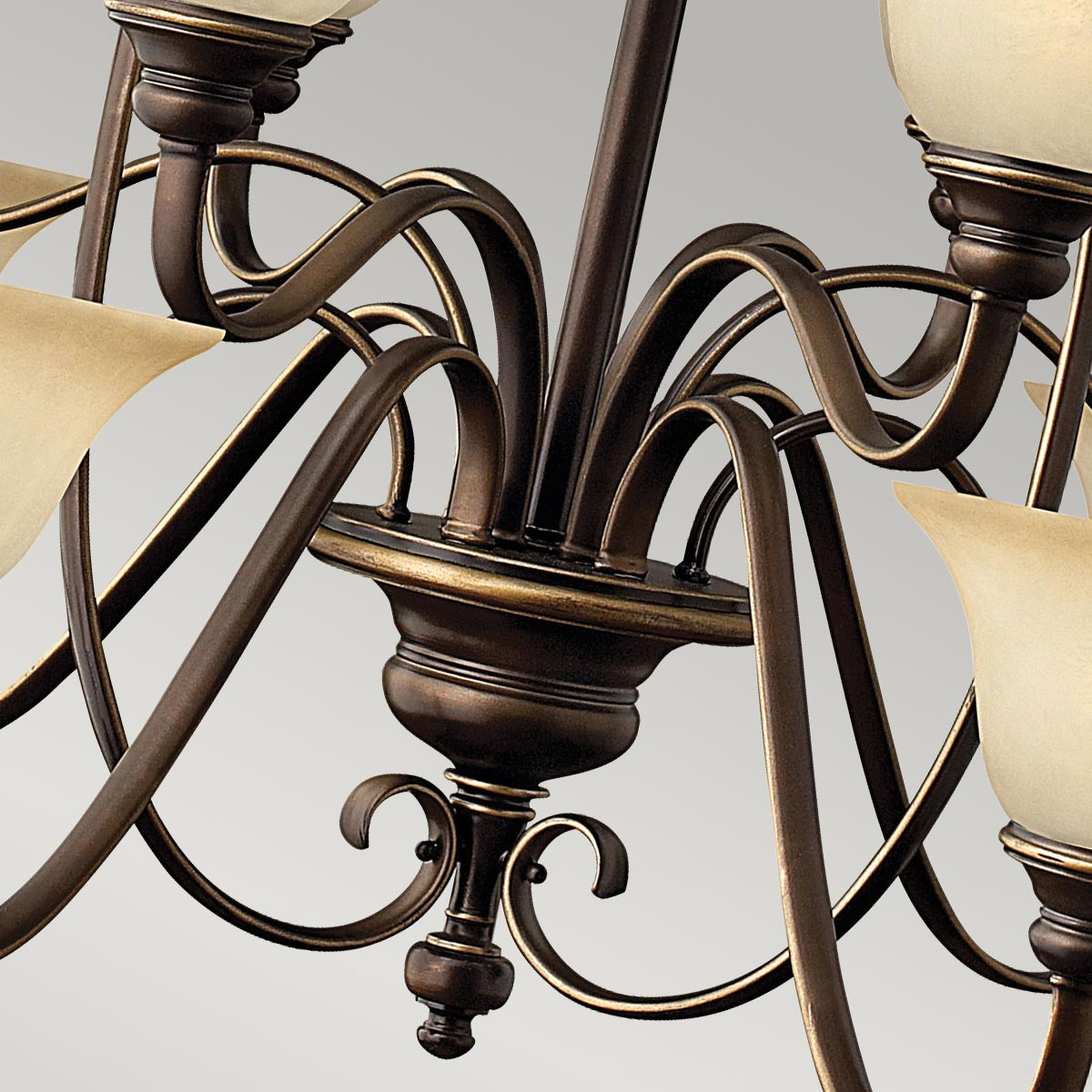 Hinkley Chandelier from the Cello range. Cello 15 Light Chandelier  Product Code = HK-CELLO15