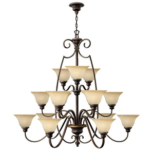 Hinkley Chandelier from the Cello range. Cello 15 Light Chandelier  Product Code = HK-CELLO15