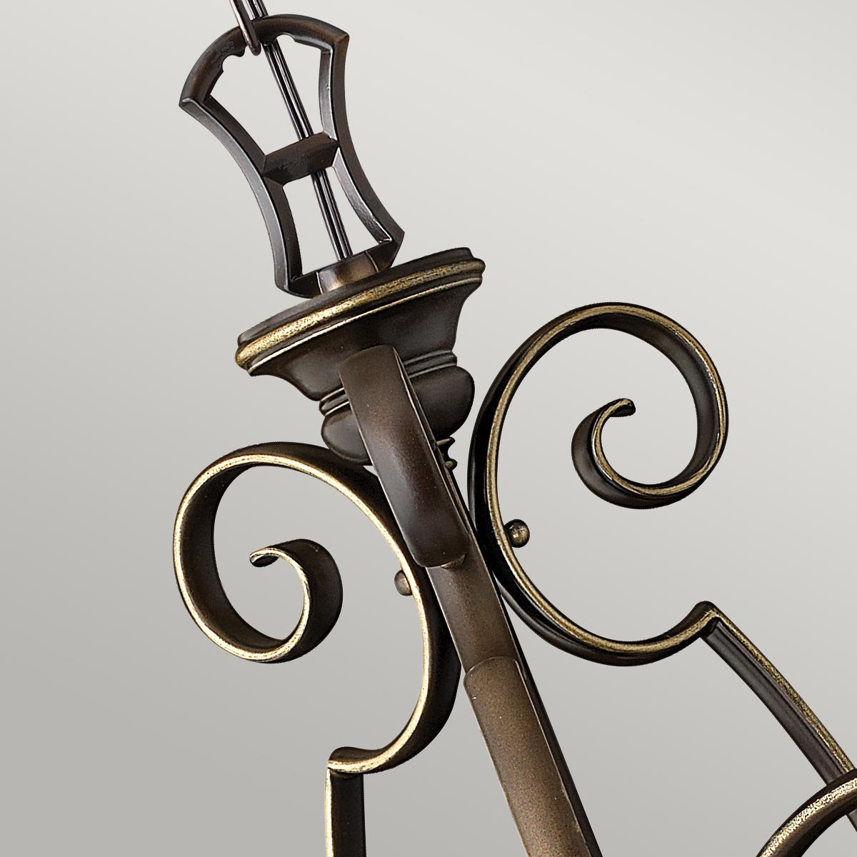 Hinkley Chandelier from the Cello range. Cello 3 Light Chandelier Product Code = HK-CELLO3