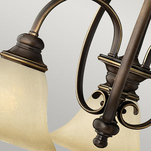 Hinkley Chandelier from the Cello range. Cello 3 Light Chandelier Product Code = HK-CELLO3