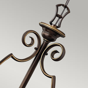 Hinkley Chandelier from the Cello range. Cello 6 Light Chandelier Product Code = HK-CELLO6