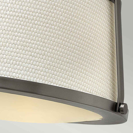 Hinkley Ceiling Semi-Flush from the Charlotte range. Charlotte 3 Light Semi-Flush Product Code = HK-CHARLOTTE-SF-AN