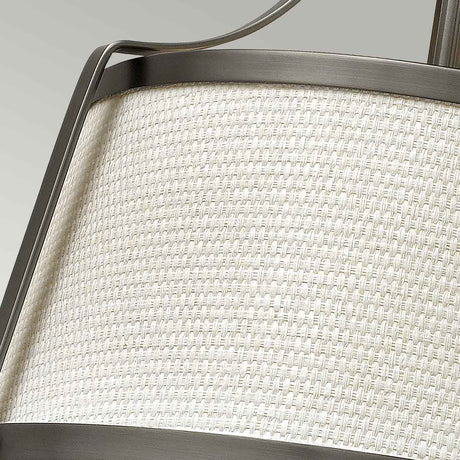 Hinkley Ceiling Semi-Flush from the Charlotte range. Charlotte 3 Light Semi-Flush Product Code = HK-CHARLOTTE-SF-AN