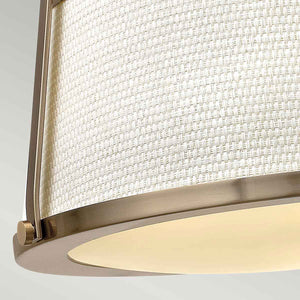 Hinkley Ceiling Semi-Flush from the Charlotte range. Charlotte 3 Light Semi-Flush Product Code = HK-CHARLOTTE-SF-BC