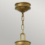 Hinkley Pendant from the Collier range. Collier 4 Light Pendant Product Code = HK-COLLIER-P