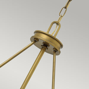 Hinkley Pendant from the Collier range. Collier 4 Light Pendant Product Code = HK-COLLIER-P