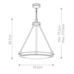 Hinkley Pendant from the Collier range. Collier 4 Light Pendant – SKU HK-COLLIER-P