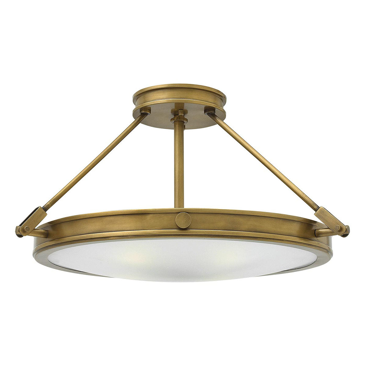 Hinkley Ceiling Semi-Flush from the Collier range. Collier 4 Light Large Semi-Flush Product Code = HK-COLLIER-SF-M
