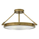 Hinkley Ceiling Semi-Flush from the Collier range. Collier 4 Light Large Semi-Flush Product Code = HK-COLLIER-SF-M