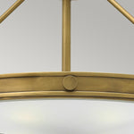 Hinkley Ceiling Semi-Flush from the Collier range. Collier 4 Light Large Semi-Flush Product Code = HK-COLLIER-SF-M