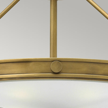 Hinkley Ceiling Semi-Flush from the Collier range. Collier 4 Light Large Semi-Flush Product Code = HK-COLLIER-SF-M