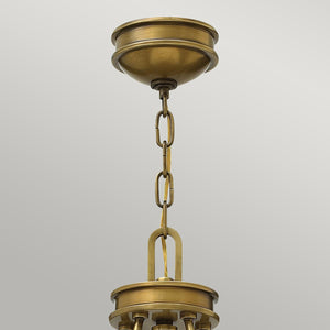 Hinkley Chandelier from the Collier range. Collier 5 Light Chandelier Product Code = HK-COLLIER5