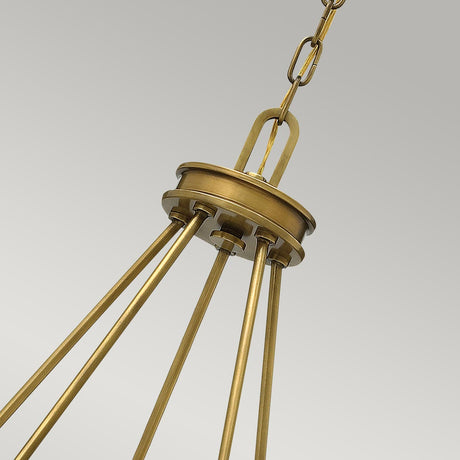 Hinkley Chandelier from the Collier range. Collier 5 Light Chandelier Product Code = HK-COLLIER5