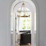 Hinkley Chandelier from the Collier range. Collier 5 Light Chandelier Product Code = HK-COLLIER5