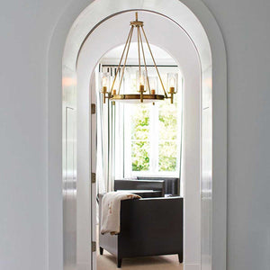 Hinkley Chandelier from the Collier range. Collier 5 Light Chandelier Product Code = HK-COLLIER5