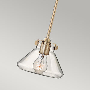 Hinkley Pendant from the Congress range. Congress 1 Light Clear Glass Pendant Product Code = HK-CONGRESS-P-A-BC