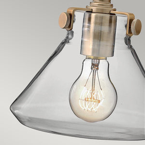 Hinkley Wall Light from the Congress range. Congress 1 Light Clear Glass Wall Light Product Code = HK-CONGRESS1-A-BC