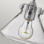 Hinkley Wall Light from the Congress range. Congress 1 Light Clear Glass Wall Light – SKU HK-CONGRESS1-A-CM