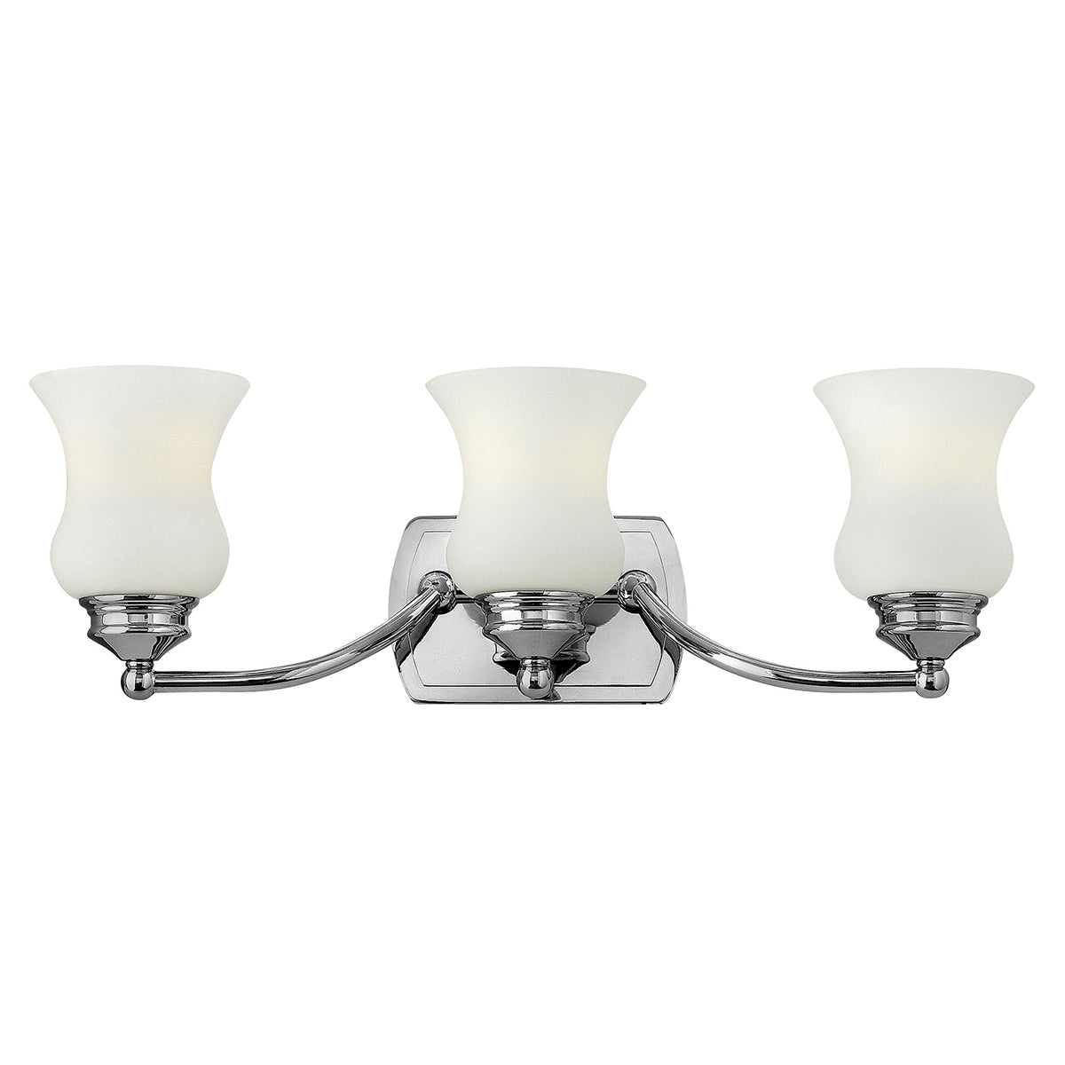 Hinkley Wall Light from the Constance range. Constance 3 Light Above Mirror Light Product Code = HK-CONSTANCE3-BATH