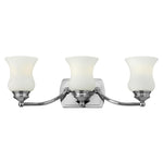 Hinkley Wall Light from the Constance range. Constance 3 Light Above Mirror Light Product Code = HK-CONSTANCE3-BATH