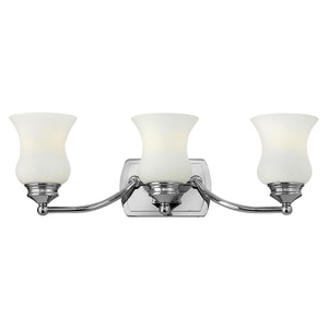 Hinkley Wall Light from the Constance range. Constance 3 Light Above Mirror Light Product Code = HK-CONSTANCE3-BATH