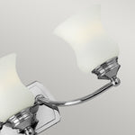 Hinkley Wall Light from the Constance range. Constance 3 Light Above Mirror Light Product Code = HK-CONSTANCE3-BATH