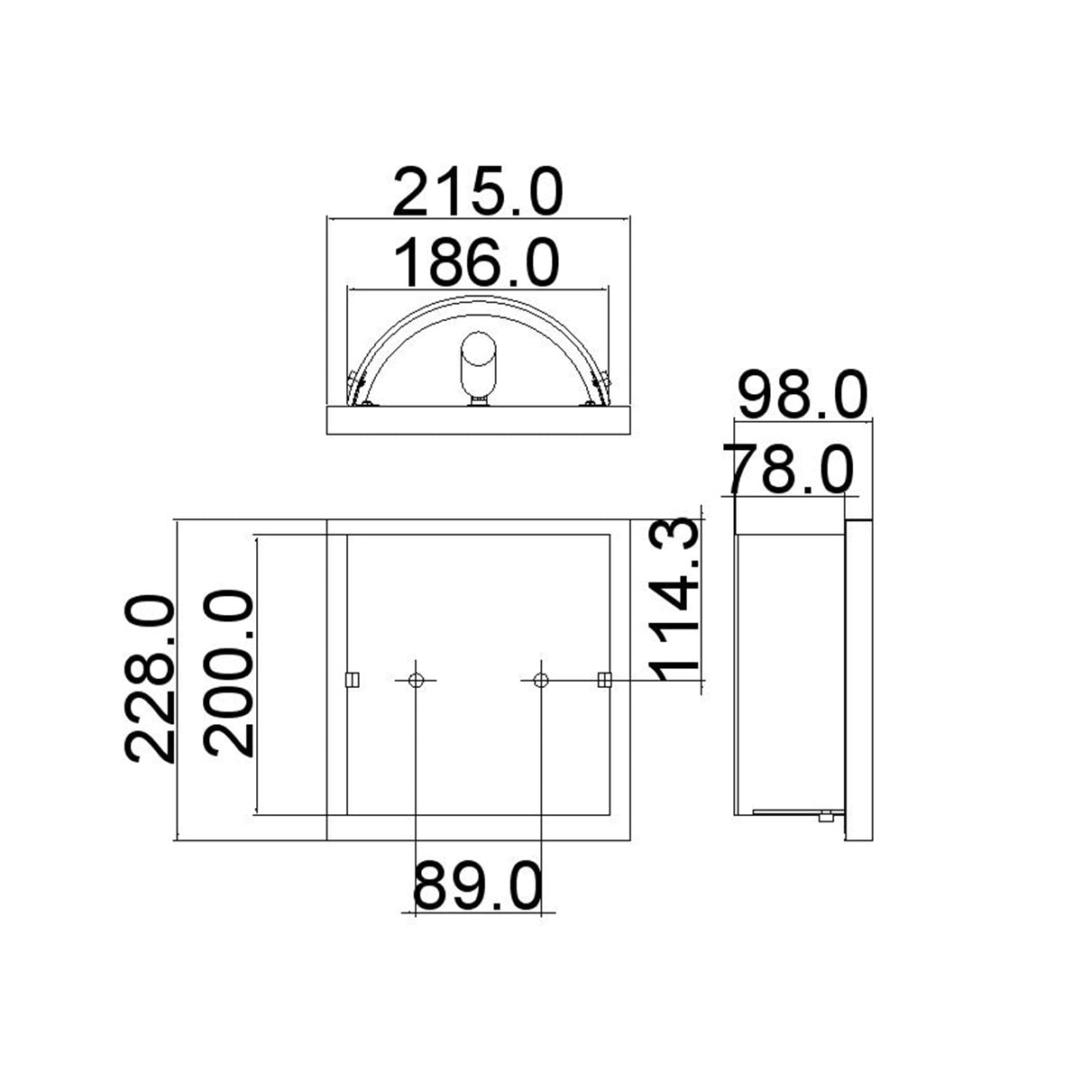 Hinkley Wall Light from the Daphne range. Daphne 1 Light Wall Light Product Code = HK-DAPHNE1-BATH