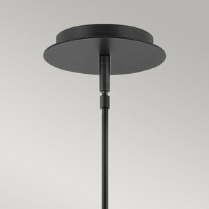 Hinkley Pendant from the Dax range. Dax LED  Mini Pendant  - Black Product Code = HK-DAX-MP-BK