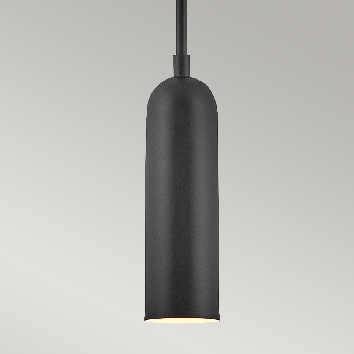 Hinkley Pendant from the Dax range. Dax LED  Mini Pendant  - Black Product Code = HK-DAX-MP-BK