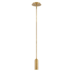 Hinkley Pendant from the Dax range. Dax LED  Mini Pendant  - Heritage Brass Product Code = HK-DAX-MP-HB