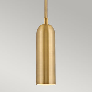 Hinkley Pendant from the Dax range. Dax LED  Mini Pendant  - Heritage Brass Product Code = HK-DAX-MP-HB