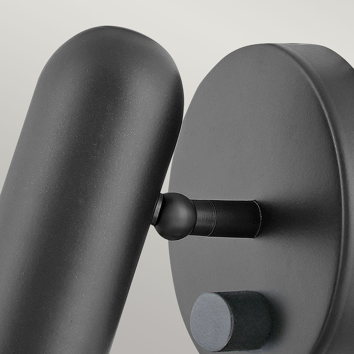 Hinkley Wall Light from the Dax range. Dax LED Wall Light  - Black Product Code = HK-DAX1-BK