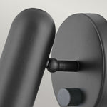 Hinkley Wall Light from the Dax range. Dax LED Wall Light  - Black Product Code = HK-DAX1-BK