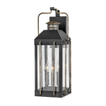 Hinkley Outdoor Wall Light from the Fitzgerald range. Fitzgerald 3 Light Large Wall Lantern – SKU HK-FITZGERALD2-L