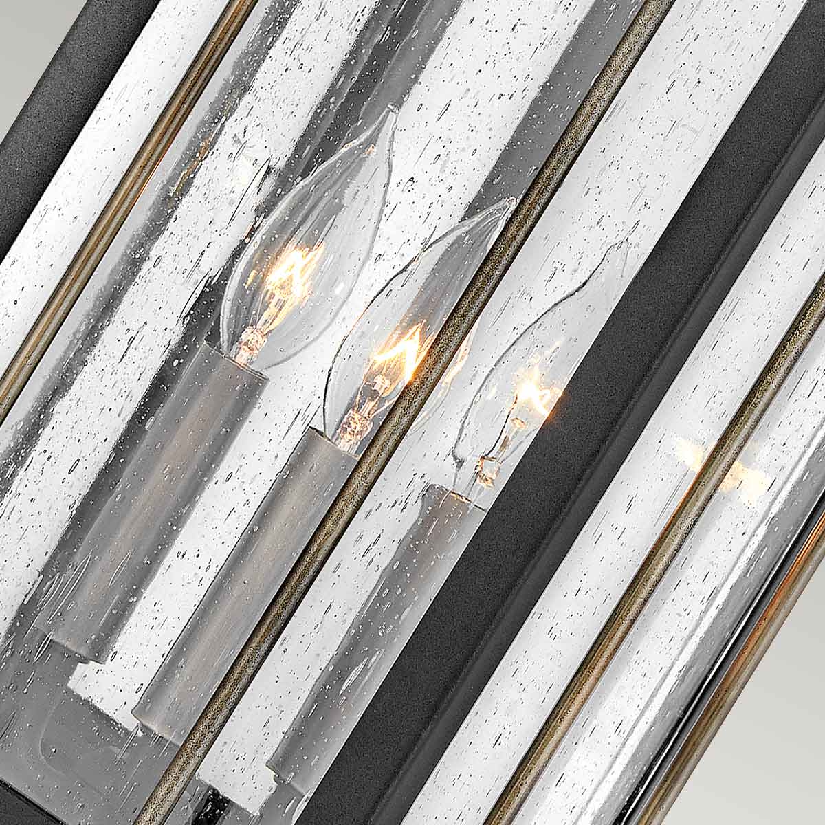 Hinkley Outdoor Wall Light from the Fitzgerald range. Fitzgerald 3 Light Large Wall Lantern Product Code = HK-FITZGERALD2-L