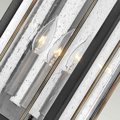 Hinkley Outdoor Wall Light from the Fitzgerald range. Fitzgerald 3 Light Large Wall Lantern Product Code = HK-FITZGERALD2-L