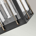 Hinkley Outdoor Wall Light from the Fitzgerald range. Fitzgerald 3 Light Large Wall Lantern – SKU HK-FITZGERALD2-L